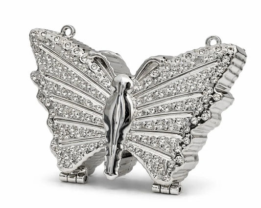 Butterfly Crystal Clutch