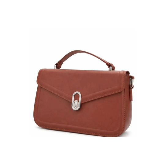 Envelope Top Handle Handbag