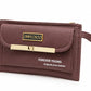 Front Flap Wristlet Clutch Wallet