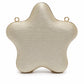 Golden Star Shape Evening Clutch