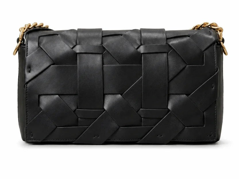 Woven Chain Shoulder Bag