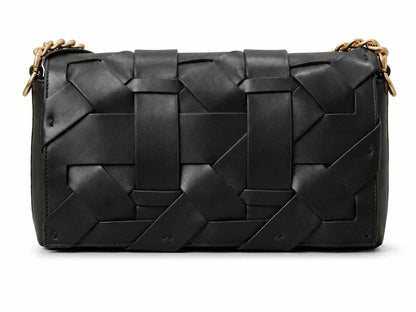 Woven Chain Shoulder Bag
