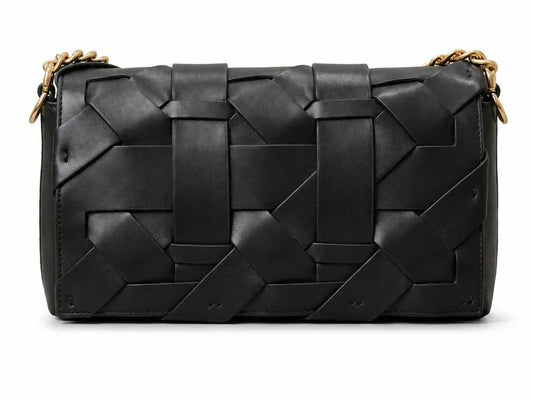 Woven Chain Shoulder Bag