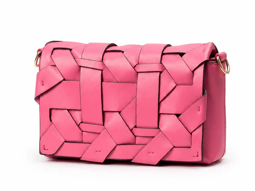 Woven Chain Shoulder Bag