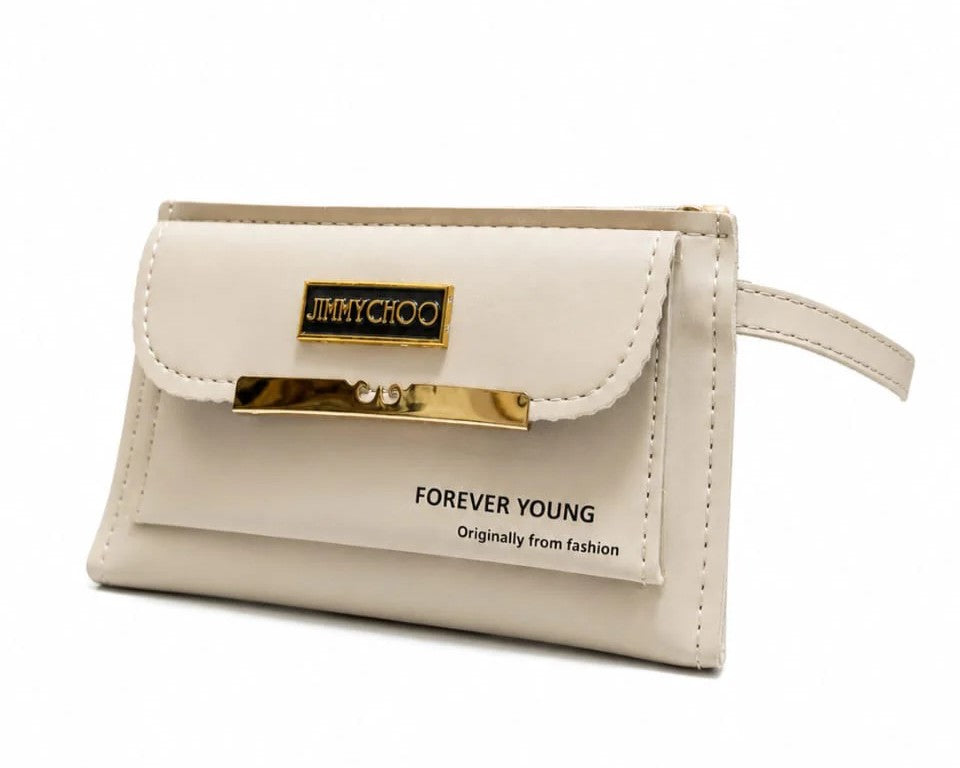 Front Flap Wristlet Clutch Wallet