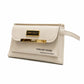 Tan Brown Front Flap Wristlet Clutch Wallet