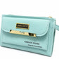 Front Flap Wristlet Clutch Wallet