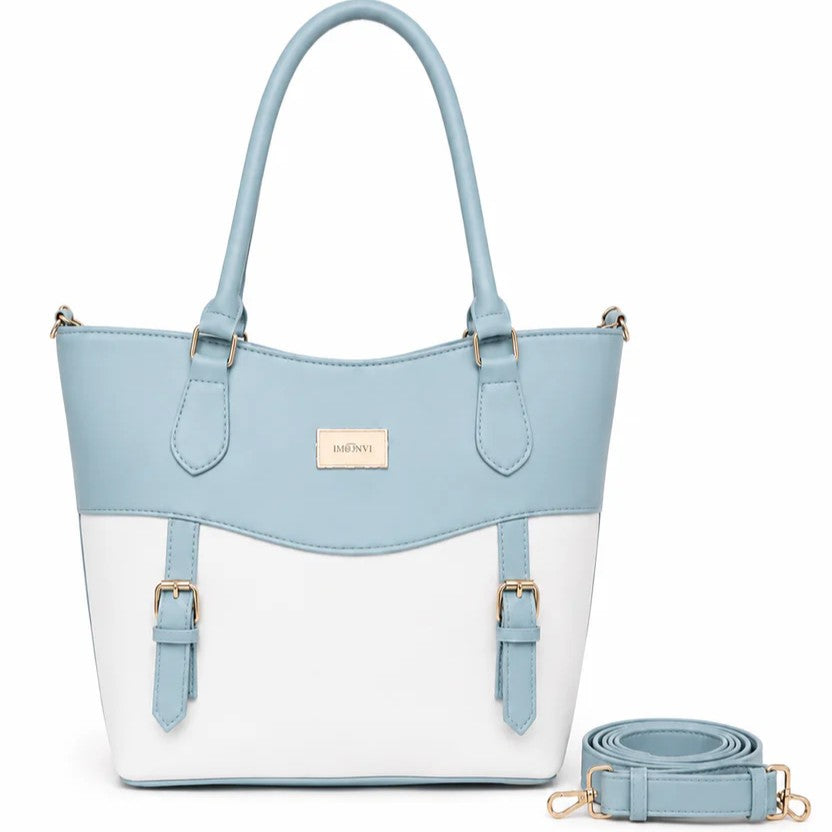 Buckle Tote Handbag