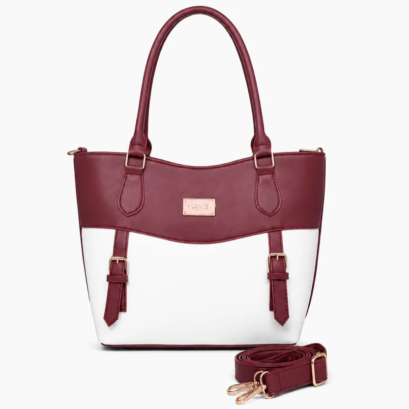 Buckle Tote Handbag