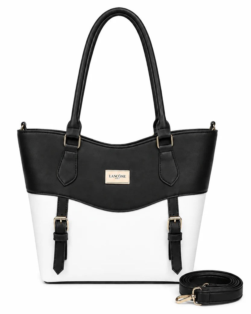 Buckle Tote Handbag