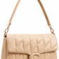 Quilted Shoulder Bag with C-Lock