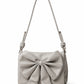 Cream Bow Shoulder Bag