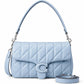 Quilted Shoulder Bag with C-Lock