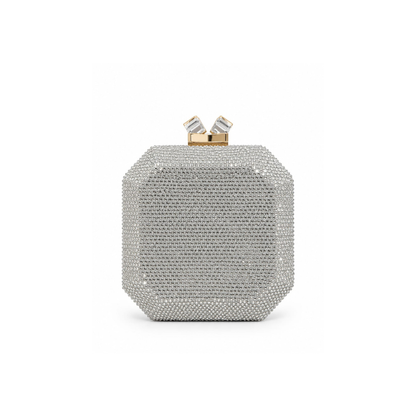 Beaded Swarovski Crystal Clutch