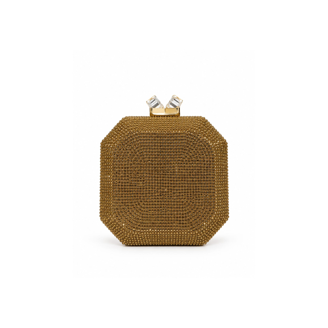 Beaded Swarovski Crystal Clutch