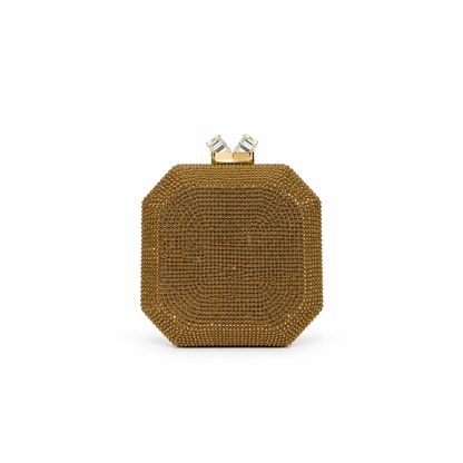 Beaded Swarovski Crystal Clutch