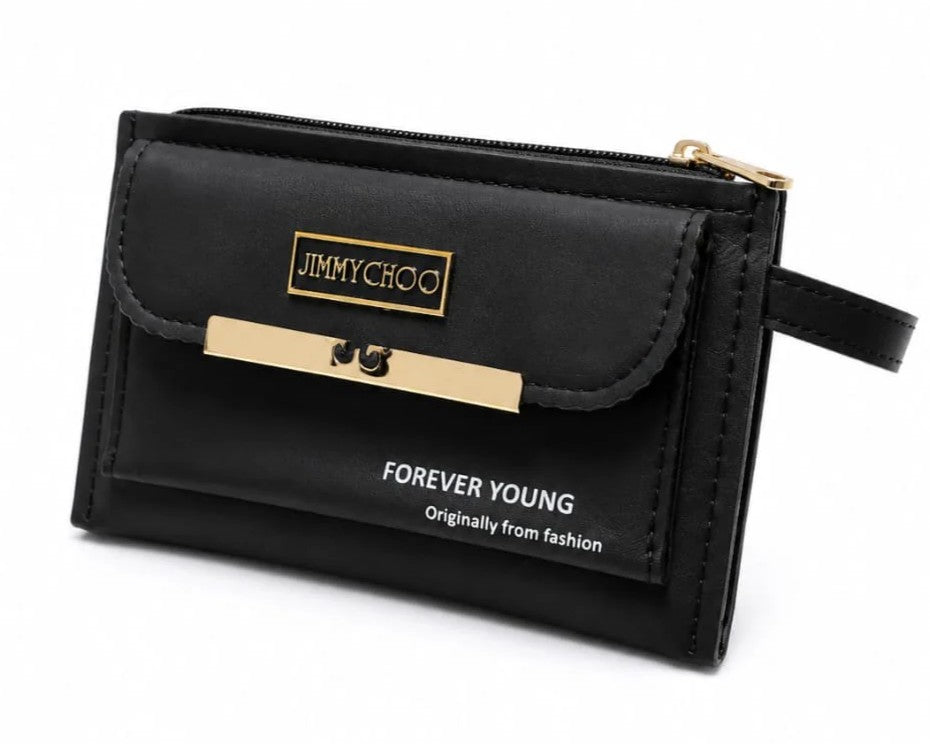 Front Flap Wristlet Clutch Wallet
