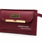 Front Flap Wristlet Clutch Wallet