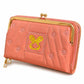 Mint Quilted Kiss-Lock Zip Wallet