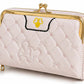 Quilted Kiss-Lock Zip Wallet