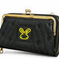 Quilted Kiss-Lock Zip Wallet
