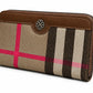 Tartan Zip Wallet