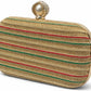 Pearl Clasp Rhinestone Clutch