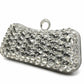 Gold Teardrop Crystal Clutch