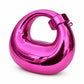 Golden Loop Handle Evening Clutch