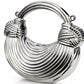 Ribbed Loop Handle Evening Clutch