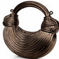 Ribbed Loop Handle Evening Clutch