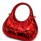 Geometric Handle Clutch Bag
