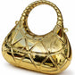 Geometric Handle Clutch Bag