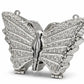 Butterfly Crystal Clutch