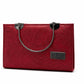 Mint Floral Embossed Top Handle Handbag