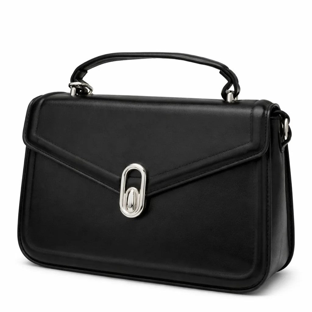 Envelope Top Handle Handbag