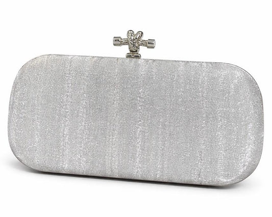 Bow Clasp Evening Clutch