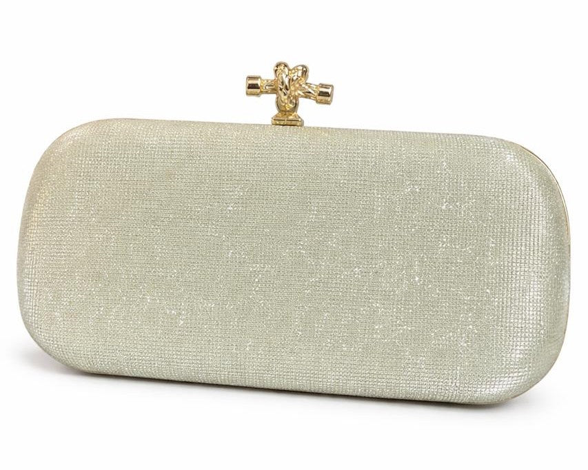 Bow Clasp Evening Clutch