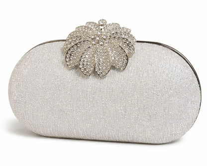 Floral Crystal Clutch