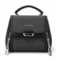 Woven Zip Top Handle Handbag