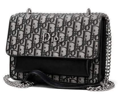 Monogram Chain Crossbody Bag