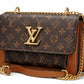 Monogram Chain Crossbody Bag