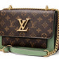 Monogram Chain Crossbody Bag