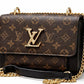 Monogram Chain Crossbody Bag