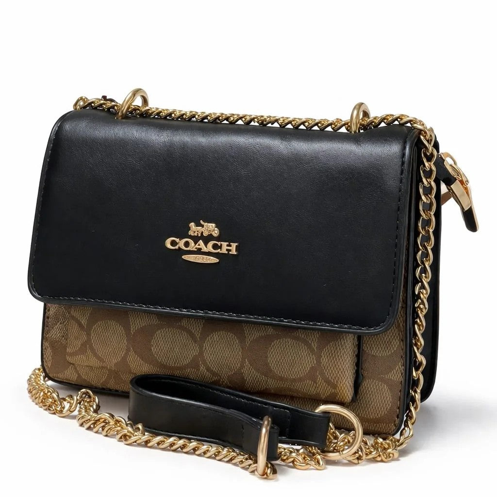 Monogram Chain Crossbody Bag