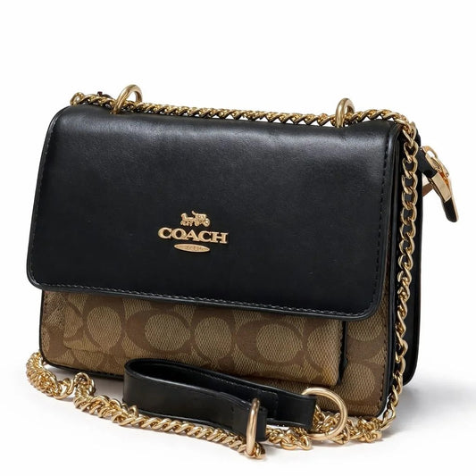 Monogram Chain Crossbody Bag