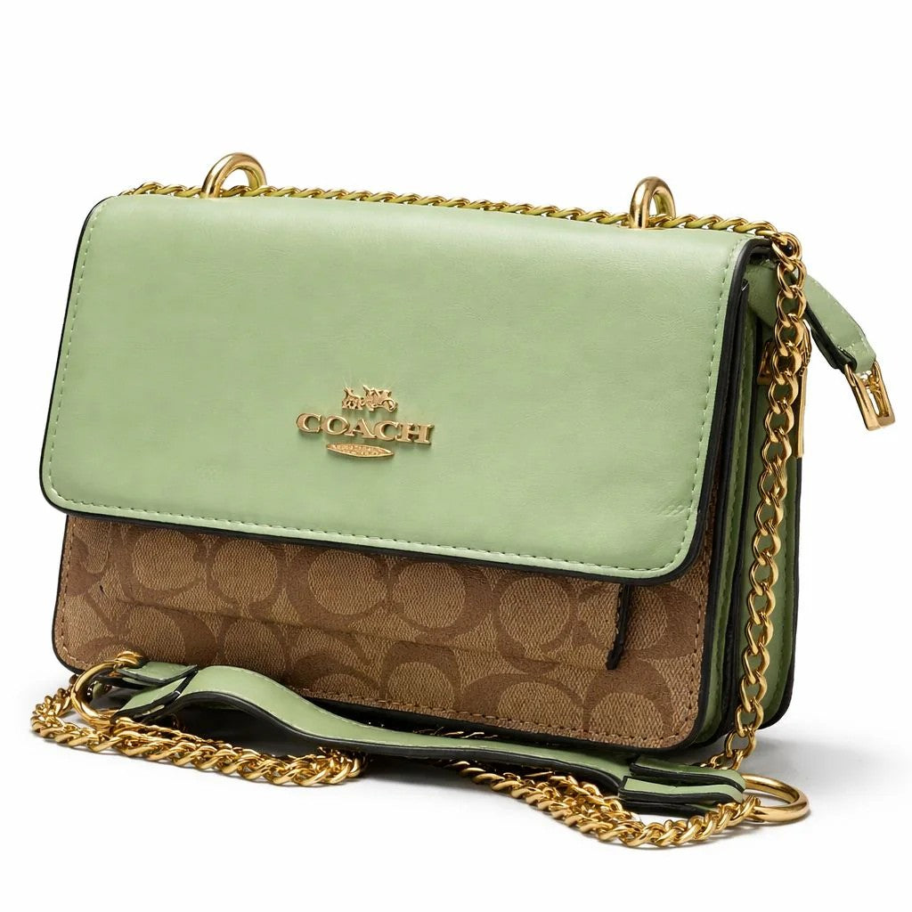 Monogram Chain Crossbody Bag