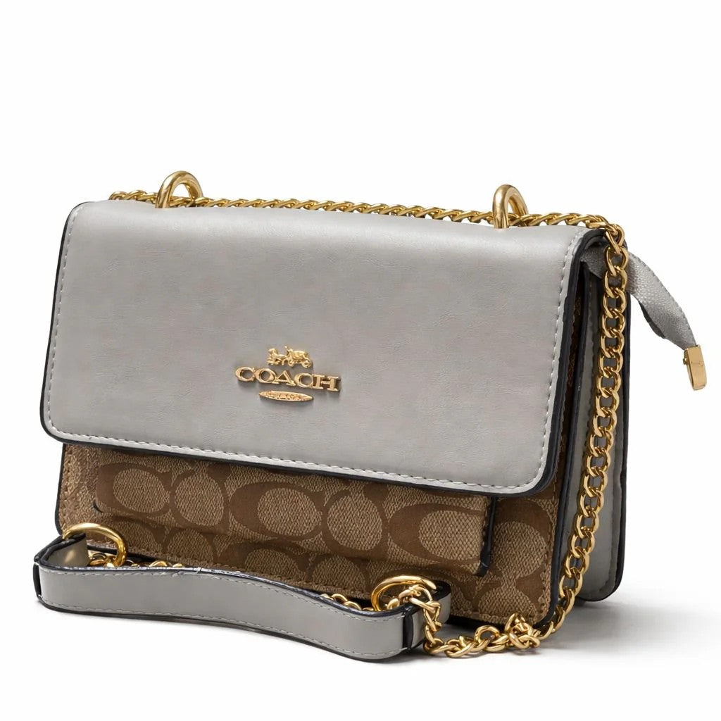 Monogram Chain Crossbody Bag