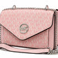 Charcoal Monogram Chain Crossbody Bag