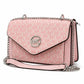 Charcoal Monogram Chain Crossbody Bag